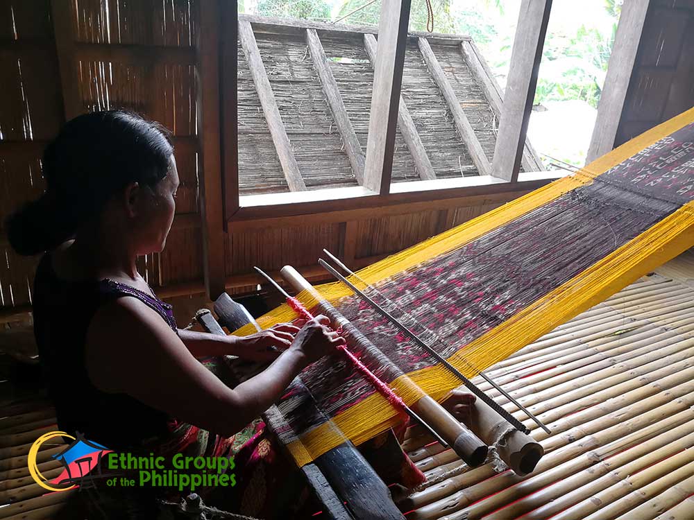 Female weaver from the T'boli Tribe